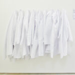 White coats to us when entering the space for keeping the amount of light on the highest level